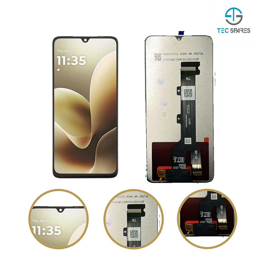 Motorola Moto G06 XT2535-1,XT2535-2,XT2535-3,XT2535-14 LCD Display Touch Screen