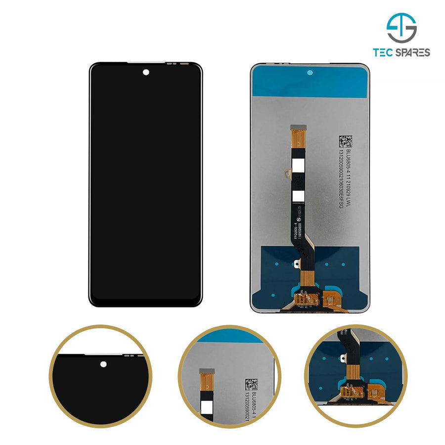 Tecno Camon 18 CH6 CH6n LCD Touch Screen Display Digitizer Replacement Glass