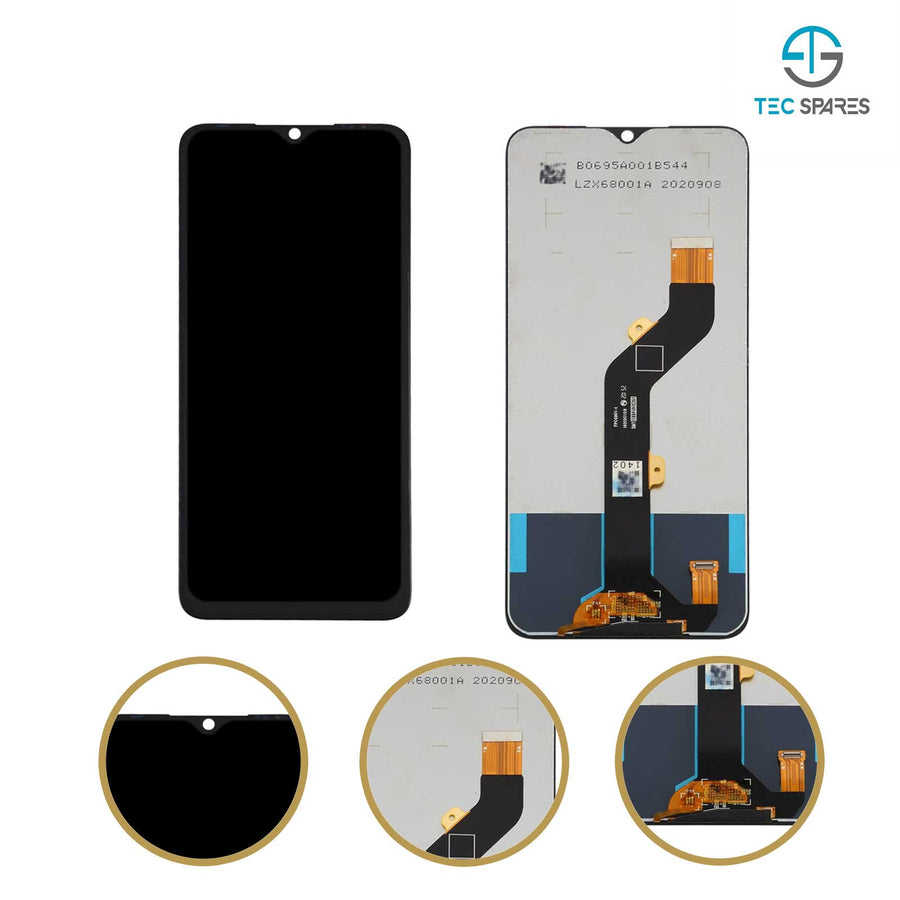 Tecno Pouvoir 4 LC7 LC7S Replacement LCD Touch Screen Display Digitizer