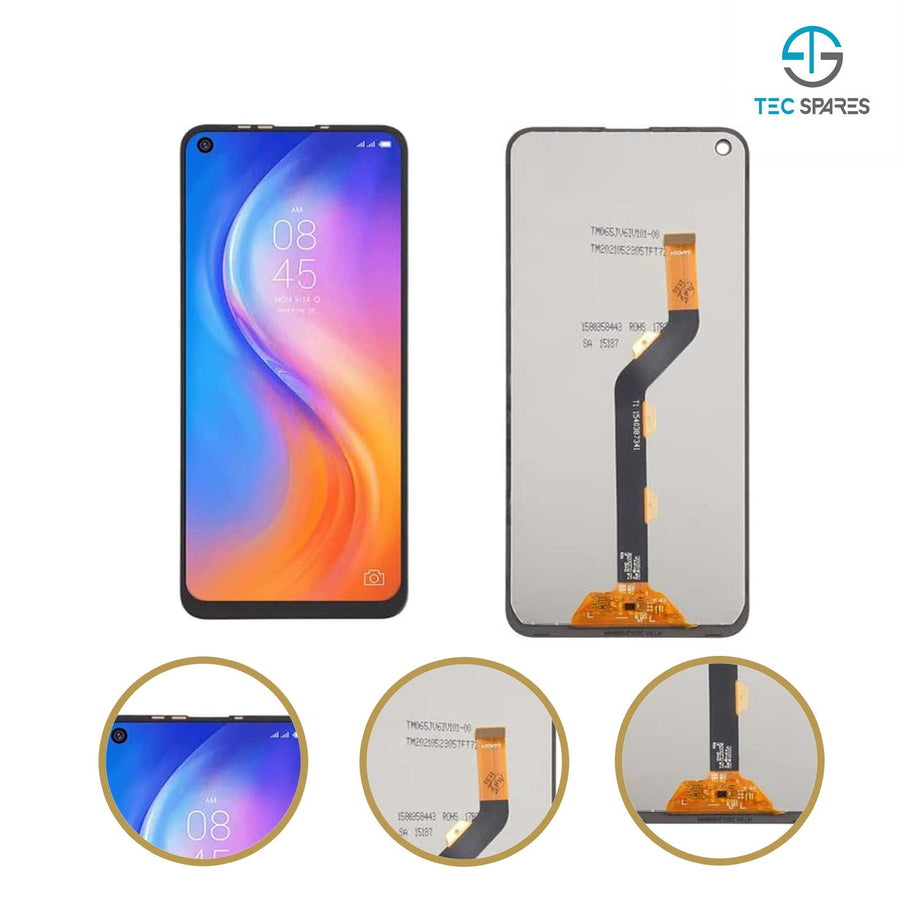 Tecno Spark 5 KE5, KD7S / 5 Pro Replacement LCD Display Touch Screen - No Frame