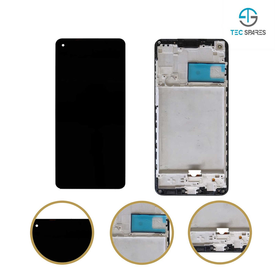 Samsung Galaxy A21S SM-A217F LCD Replacement Touch Screen Digitizer Frame
