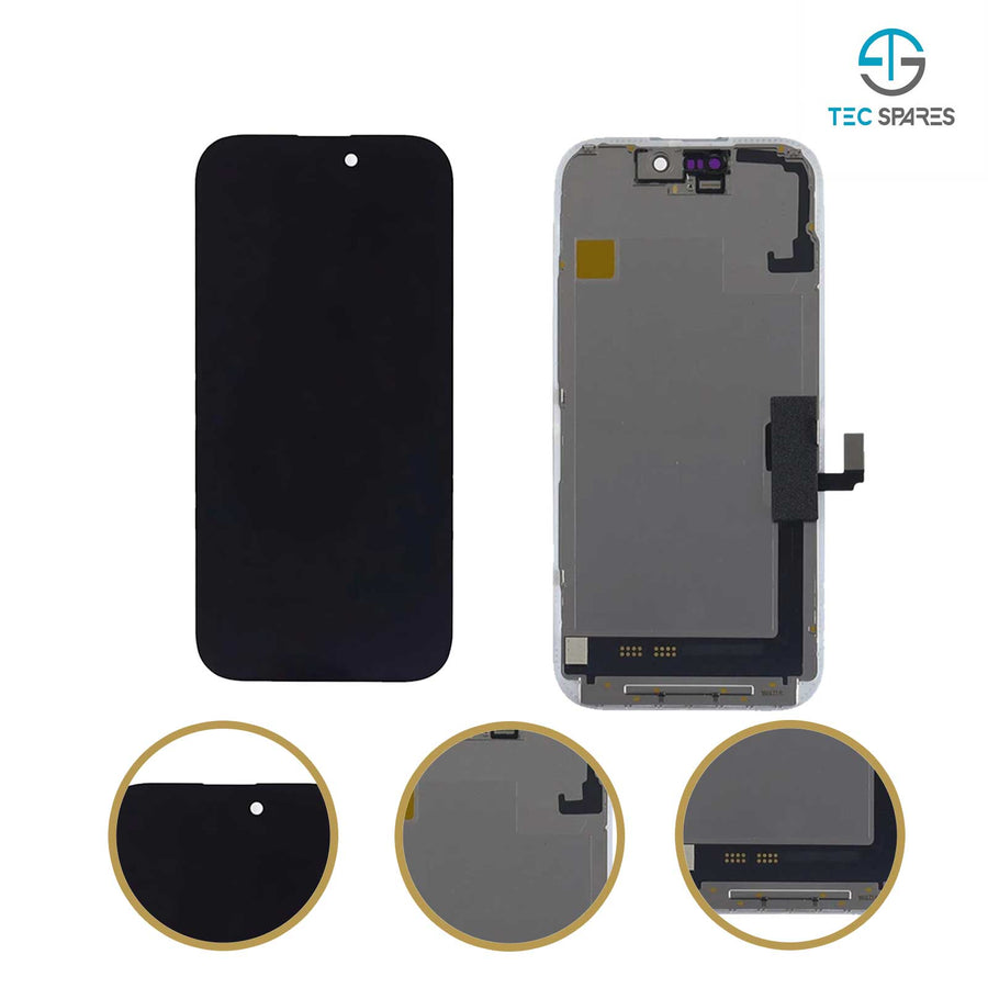 iPhone 17 A3519, A3520 Hard OLED Replacement LCD Touch Screen Display Digitizer