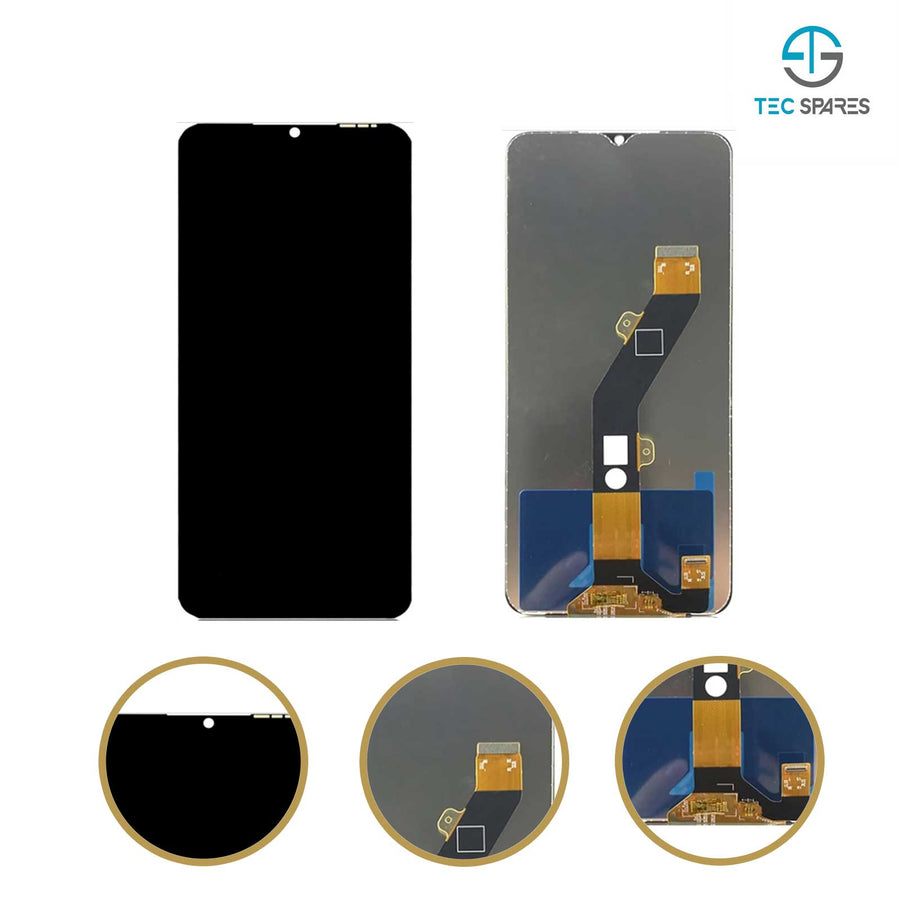 Infinix Smart 7 HD X6516 LCD Display Touch Screen Digitizer Replacement