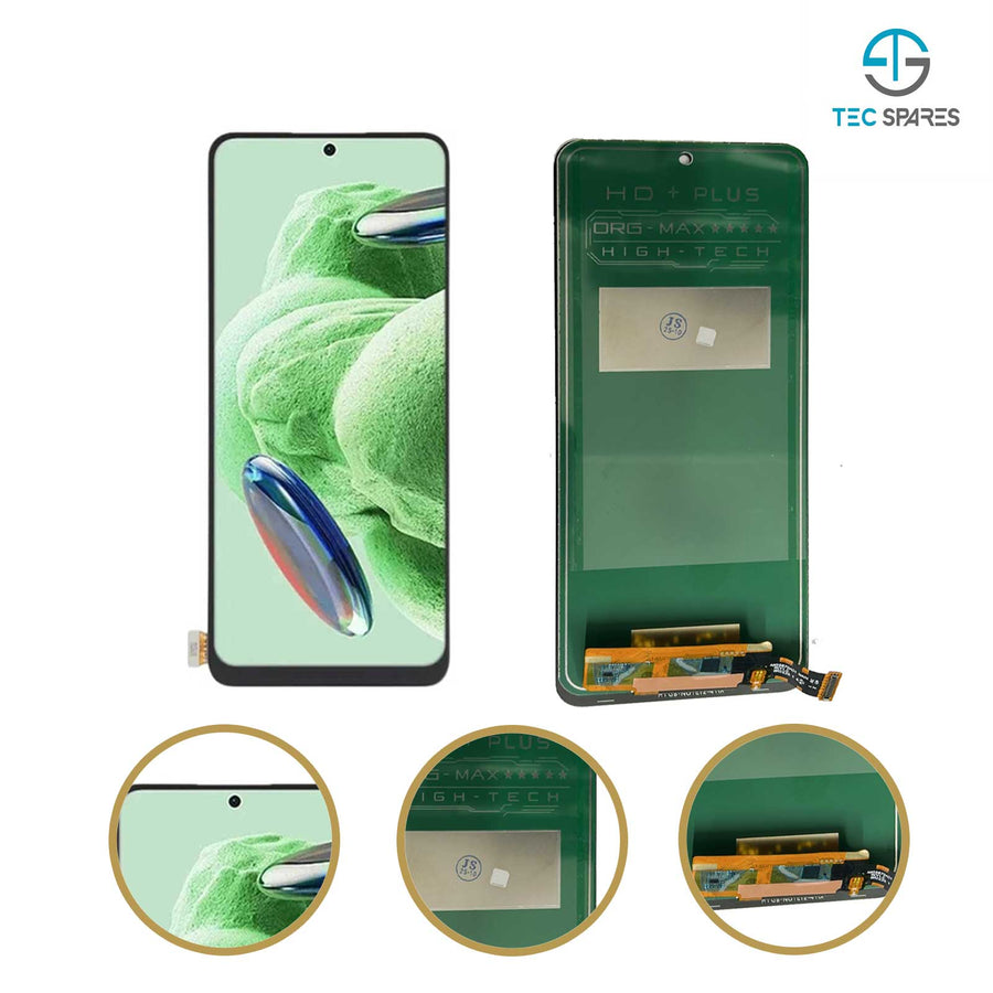 Xiaomi Redmi Note 12 5G 22111317I, 22111317G INCELL LCD Display Touch Screen Assembly Replacement