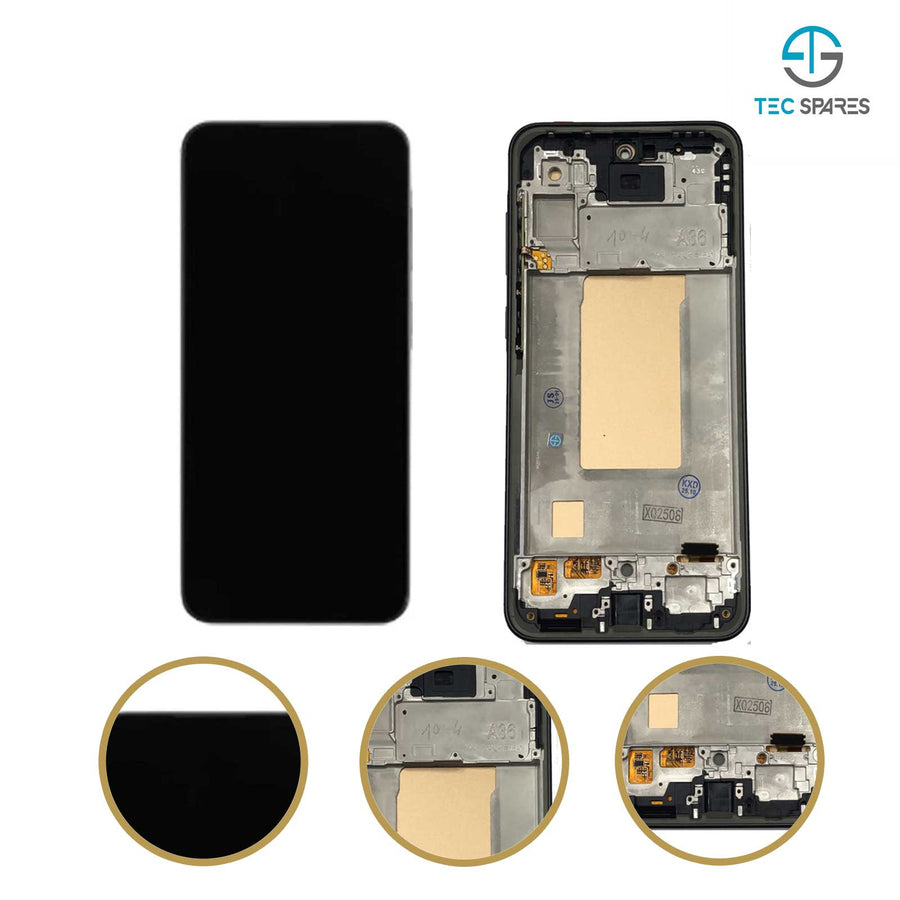 Samsung Galaxy A36 SM-A366E, SM-A366E/DS TFT LCD Display Touch Screen + Frame