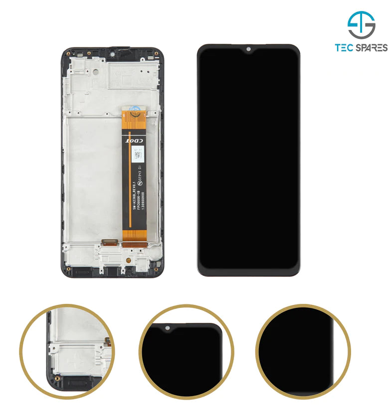 LCD For Samsung Galaxy A23 5G A236 Display Screen Touch Digitizer + Frame