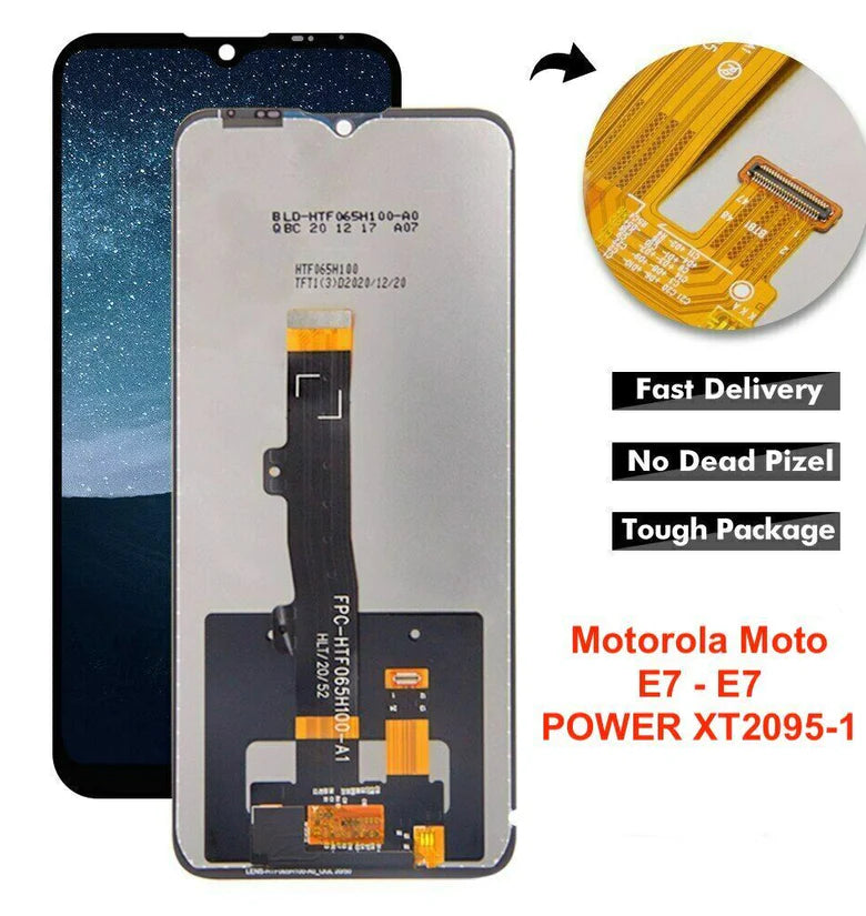 Motorola Moto E7 - E7 POWER XT2095-1 Lcd Display Touch Screen Digitizer