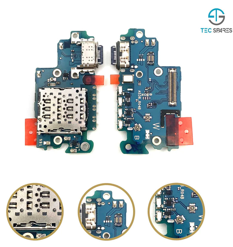 Samsung Galaxy A53 5G SM-A536 Type C Charging Port Dock Connector Mic Board