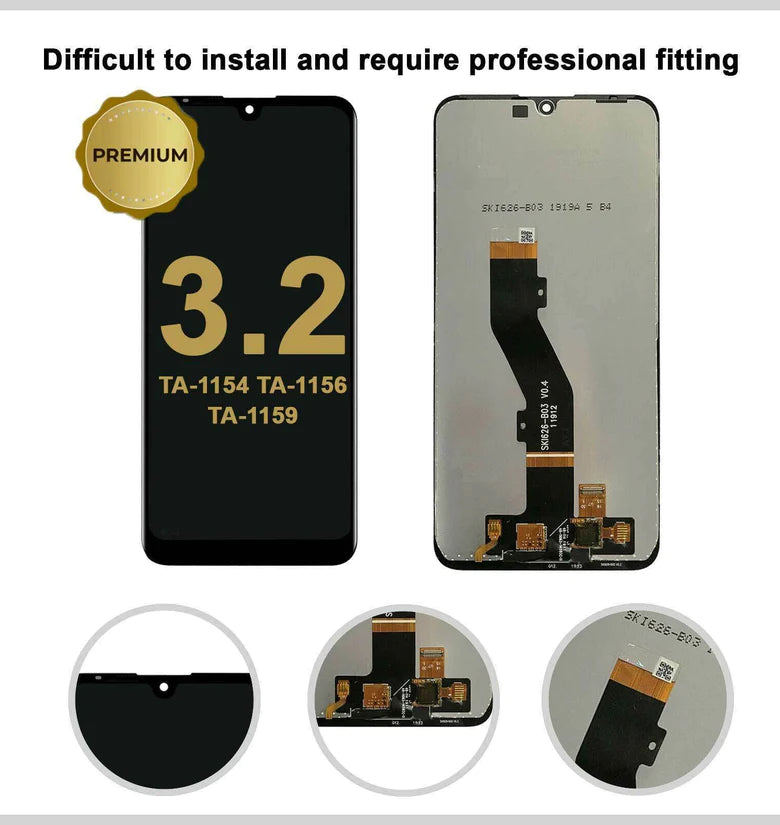 LCD Screen For Nokia 3.2 TA-1154 TA-1156-1159 LCD Display Touch Glass Digitizer