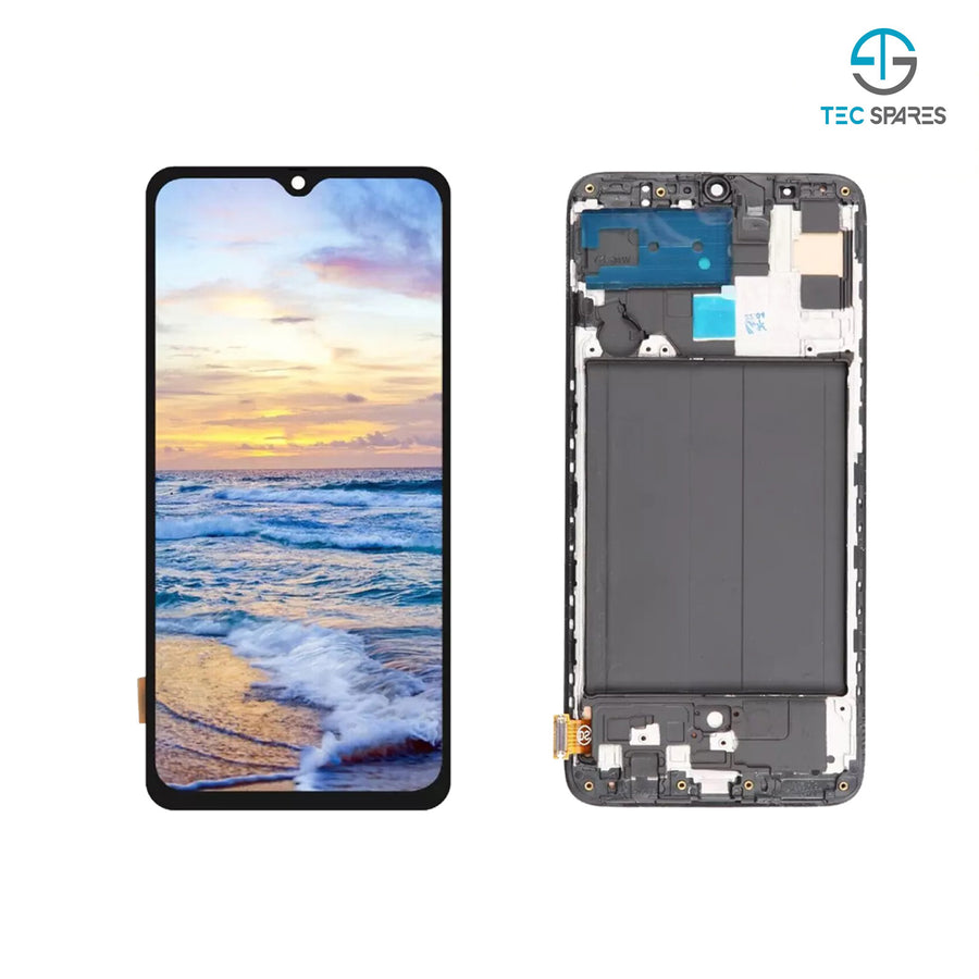 Samsung A71 SM-A715F, SM-A715F/DS, SM-A715F OLED LCD Display Touch Screen Digitizer +Frame