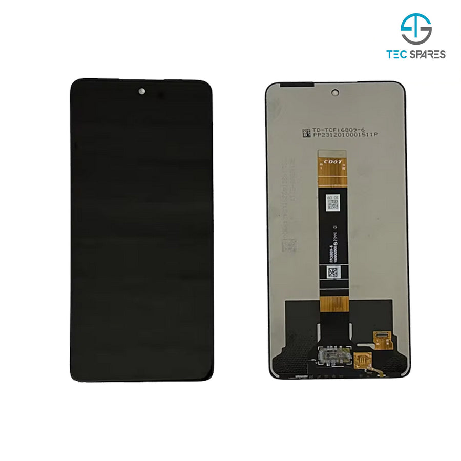 TCL 50 SE LCD Display Touch Screen Digitizer Full Assembly Replacement Black