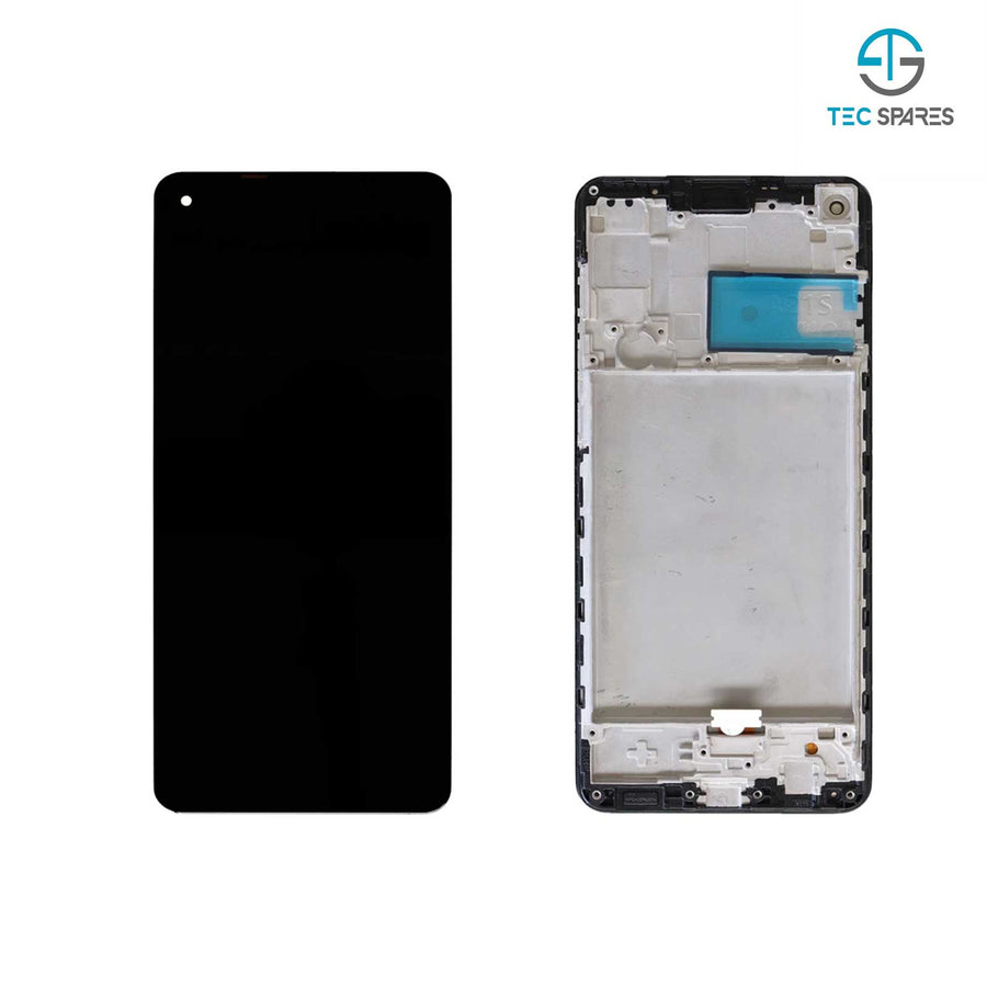 Samsung Galaxy A21S SM-A217F LCD Replacement Touch Screen Digitizer Frame