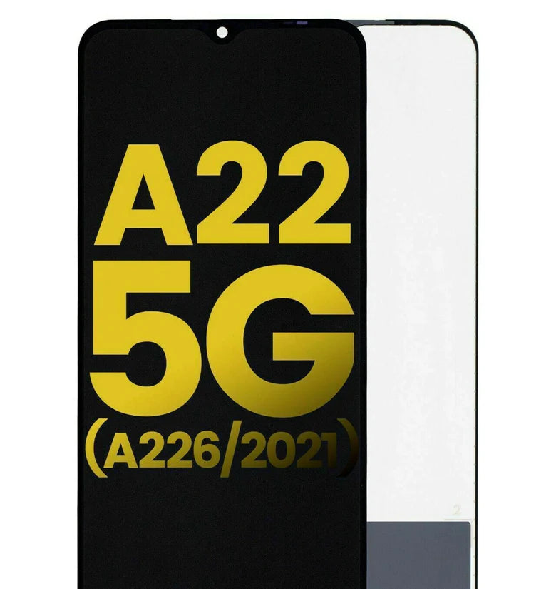 Samsung Galaxy A22 5G A226B LCD Replacement Touch Screen Digitizer Black W/O Frame