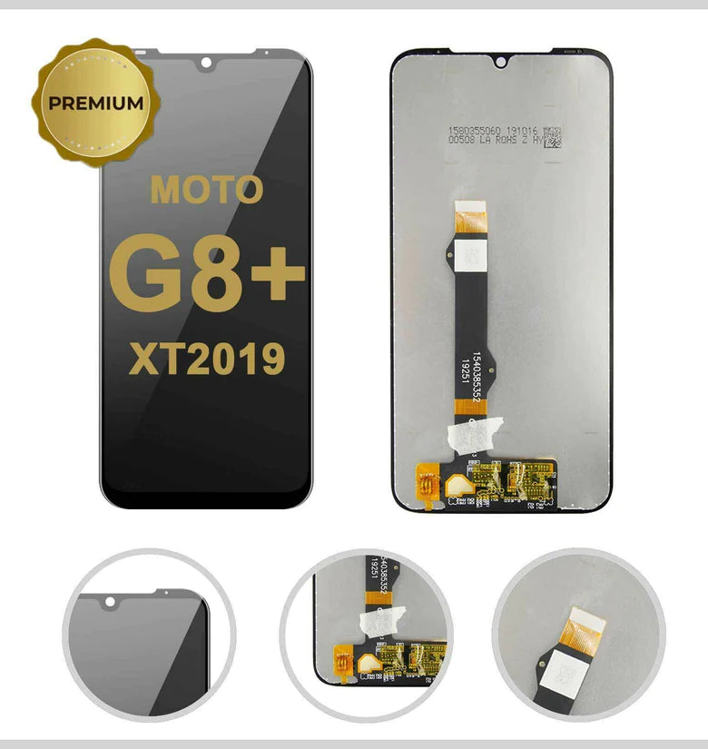 LCD Screen For Motorola Moto G8 Plus G8+ Display Touch Digitizer Black