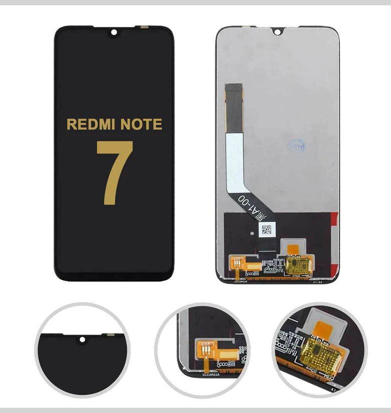 LCD Screen For Xiaomi Redmi Note 7 Replacement OEM Touch Assembly Black