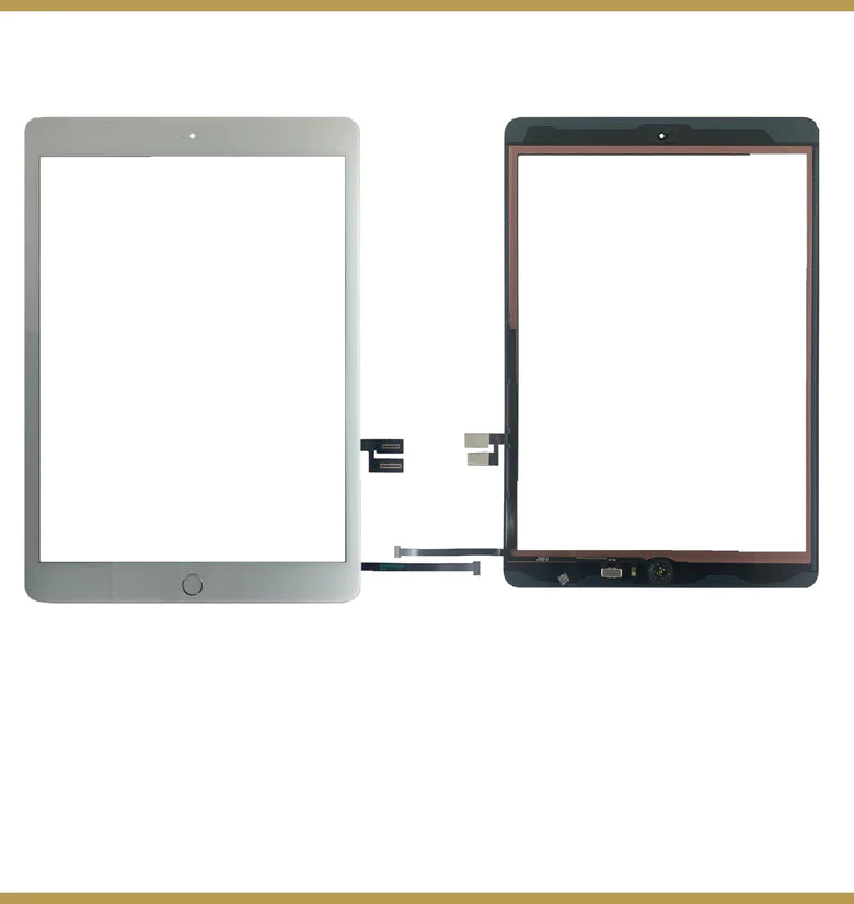 iPad 8th Gen A2270 A2428 Touch Screen Digitizer With H/Button White 2020