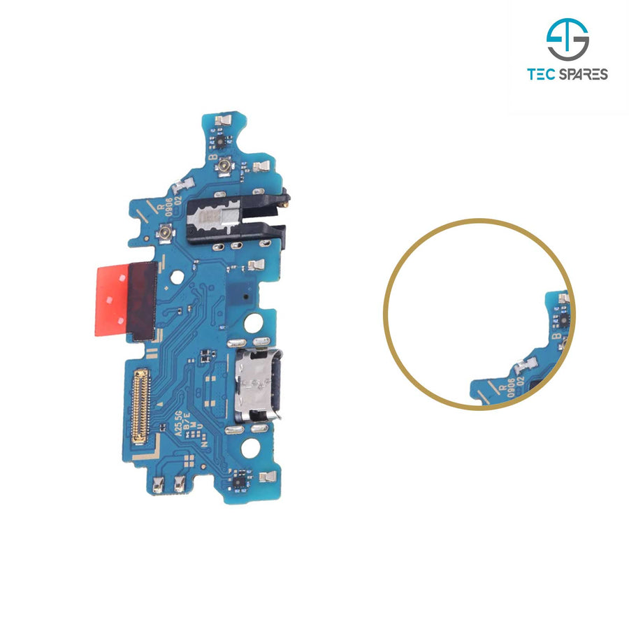 Samsung Galaxy A25 5G SM-A256B Charging Charge Port Dock Board PCB Microphone