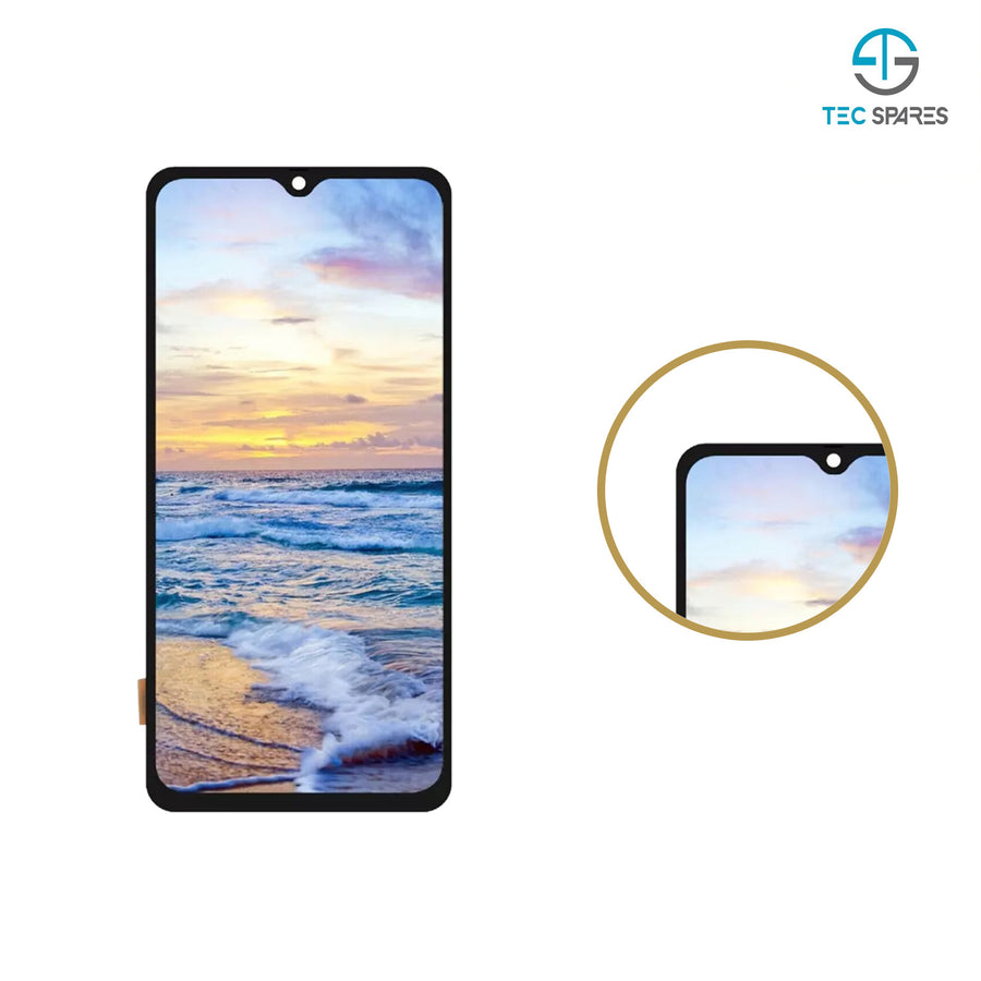 Samsung A71 SM-A715F, SM-A715F/DS, SM-A715F OLED LCD Display Touch Screen Digitizer +Frame