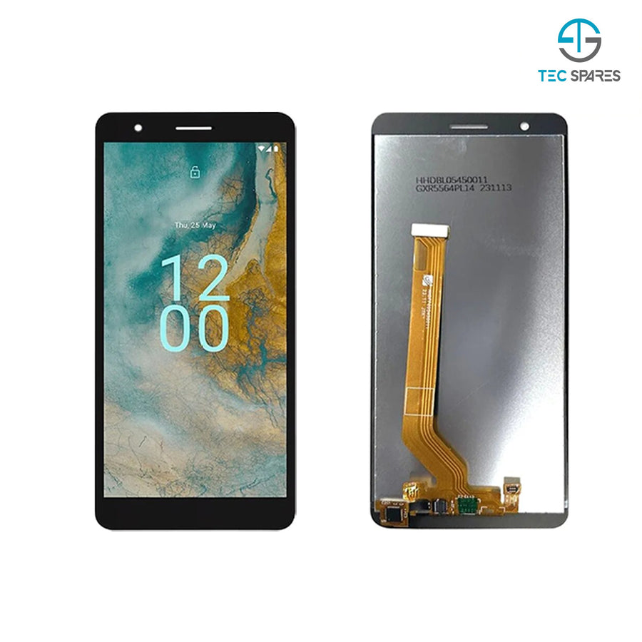 Nokia C02 2023 LCD Screen Display Touch Screen Digitizer Replacement