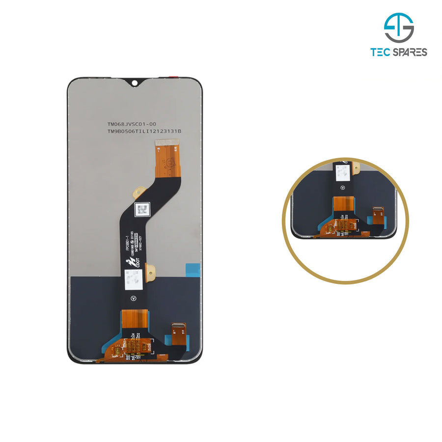Infinix Hot 10T X689C Replacement LCD Touch Screen Display Digitizer Assembly