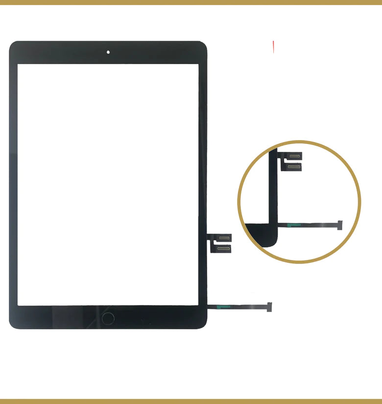 iPad 8th Gen A2270 A2428 Touch Screen Digitizer With H/Button Black 2020