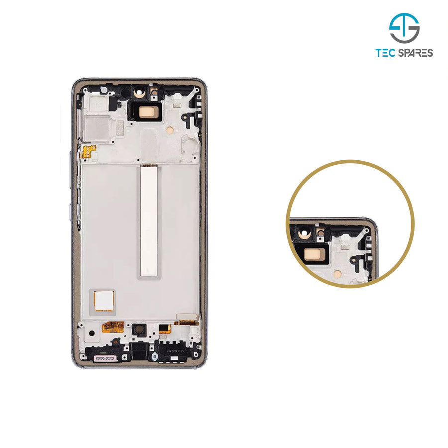 Samsung Galaxy A53 5G LCD Screen Display Glass A536B OLED Digitizer FRAME