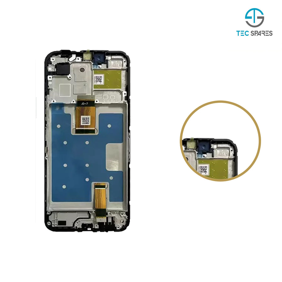 Honor X6b JDY-LX1, JDY-LX2 Replacement LCD Display Touch Screen Digitizer FRAME