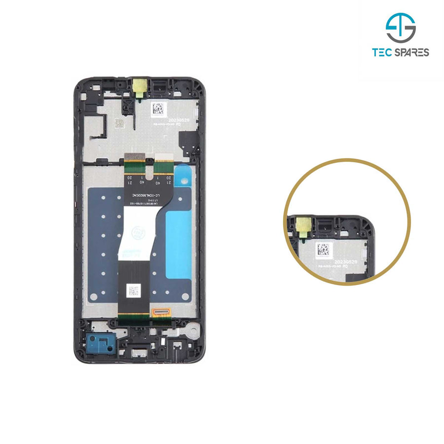 LCD For Galaxy A05s SM-A057F Screen Digitizer Full Assembly Replacement Frame