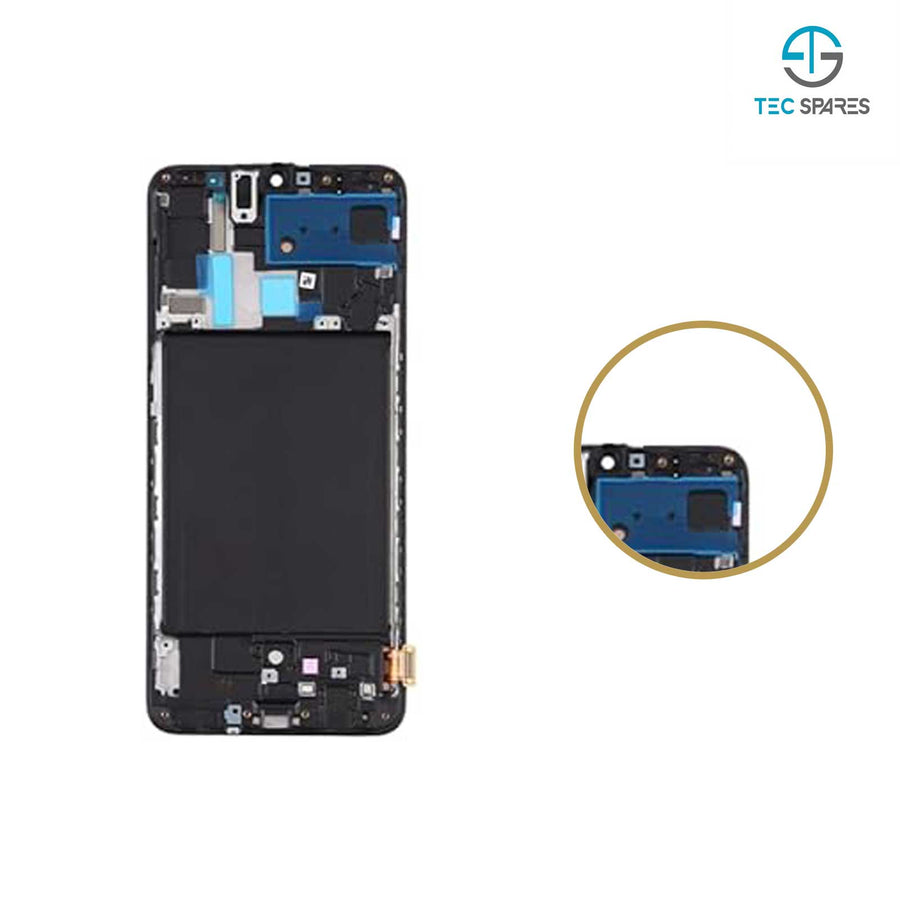 Samsung Galaxy A70 SM-A705 Incell TFT LCD Screen Display Touch Digitizer Frame