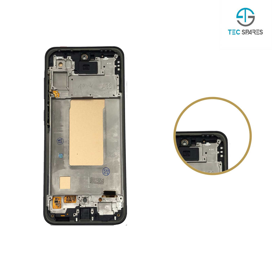 Samsung Galaxy A36 SM-A366E, SM-A366E/DS TFT LCD Display Touch Screen + Frame