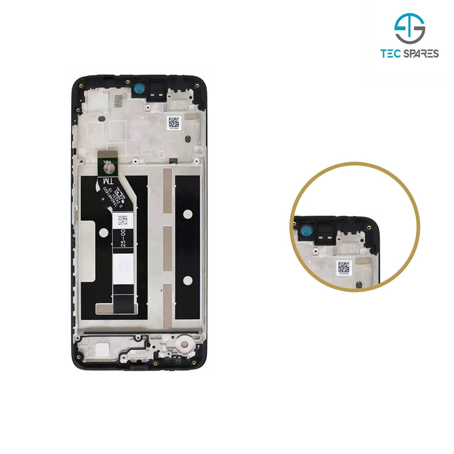 Moto G35 XT2433 Replacement LCD Display Screen Touch Digitizer + frame