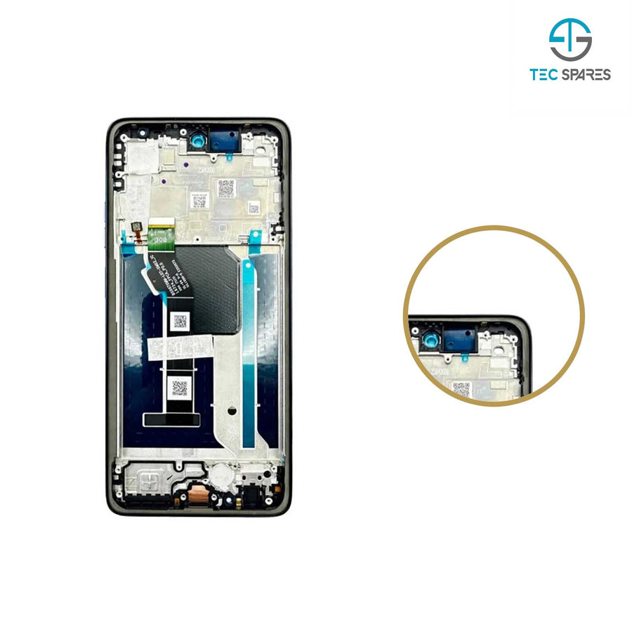 Motorola Moto G56 XT2529-2 LCD Display Touch Screen Digitizer Replacement FRAME
