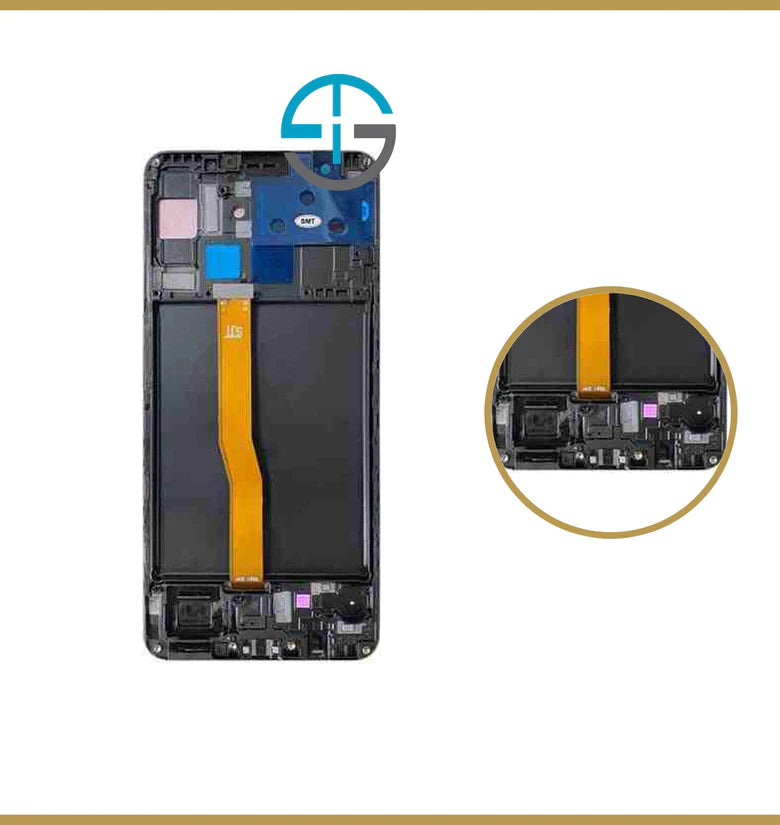 Samsung Galaxy A7 2018 A750 A750F Incell LCD Touch Screen Digitizer Assembly Frame