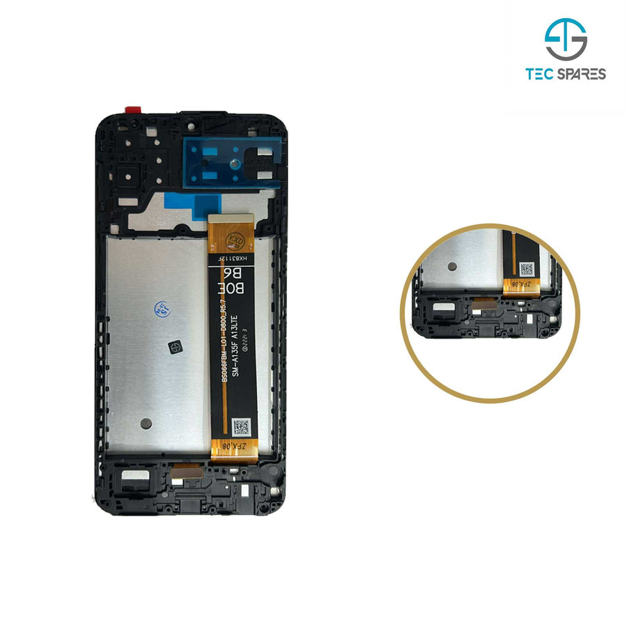 Samsung Galaxy A13 A135F/DS 4G OEM LCD Display For Touch Screen Digitizer Frame
