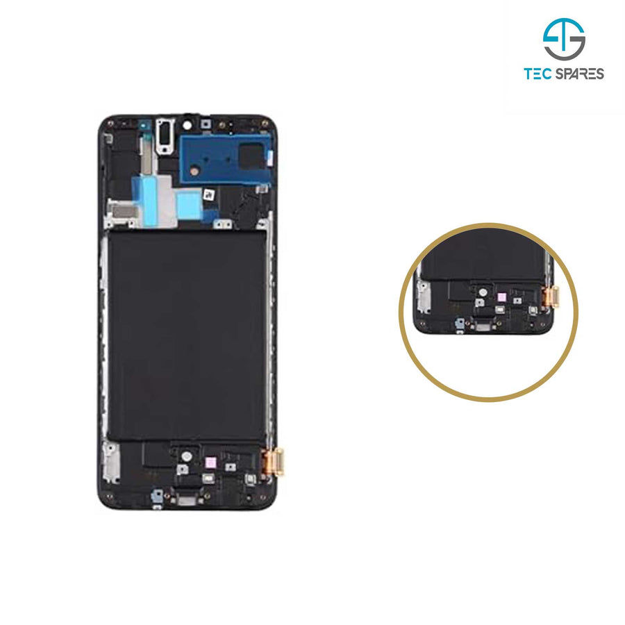 Samsung Galaxy A70 SM-A705 Incell TFT LCD Screen Display Touch Digitizer Frame