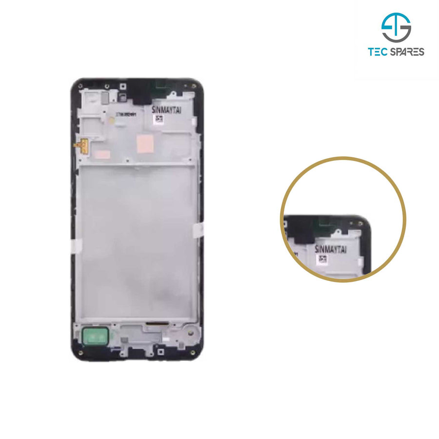 Samsung GALAXY A16 4G SM-A165F, SM-A165M OLED LCD Display Touch Screen + Frame