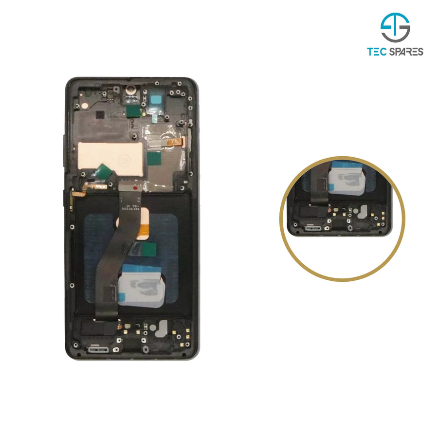 Samsung Galaxy S21 Ultra 5G SM-G998 LCD Screen Display Digitizer OLED +Frame