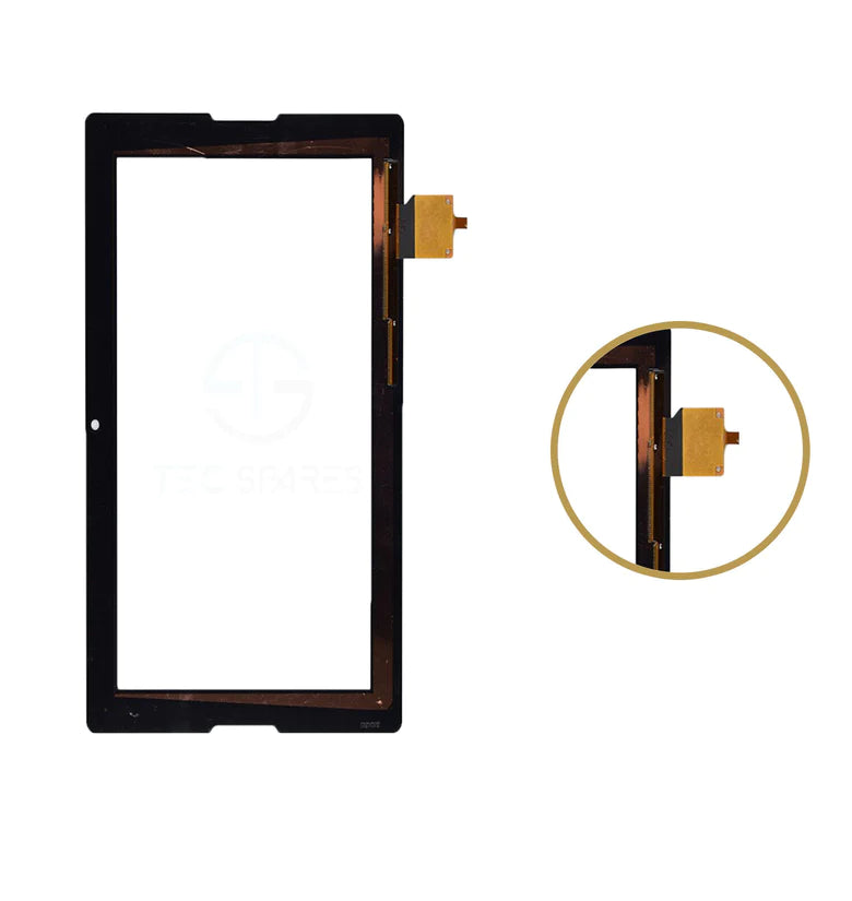 Lenovo A7600-F A7600-H Touch Screen Digitizer Glass A10-70 Replacement UK- Black