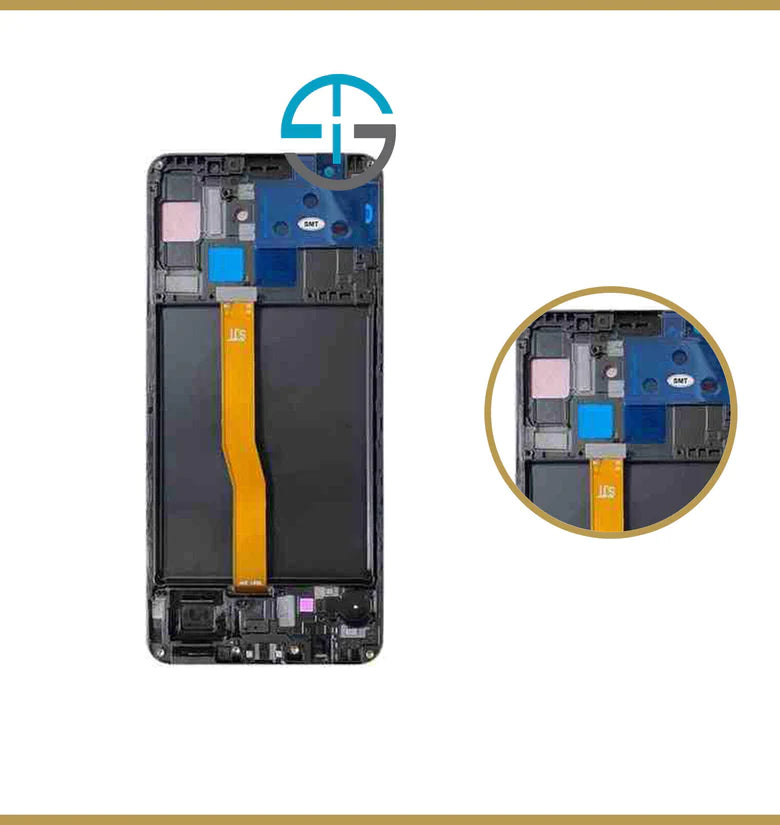 Samsung Galaxy A7 2018 A750 A750F Incell LCD Touch Screen Digitizer Assembly Frame