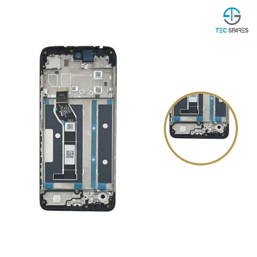 Motorola Moto E15 2025 XT2523 Replacement LCD Display Touch Screen Digitizer + Frame