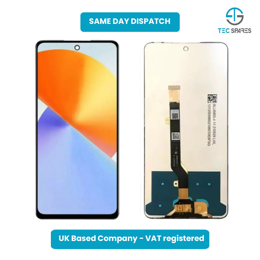 Infinix Note 30 X6833B, X6716B LCD Display Touch Screen Replacement UK Part