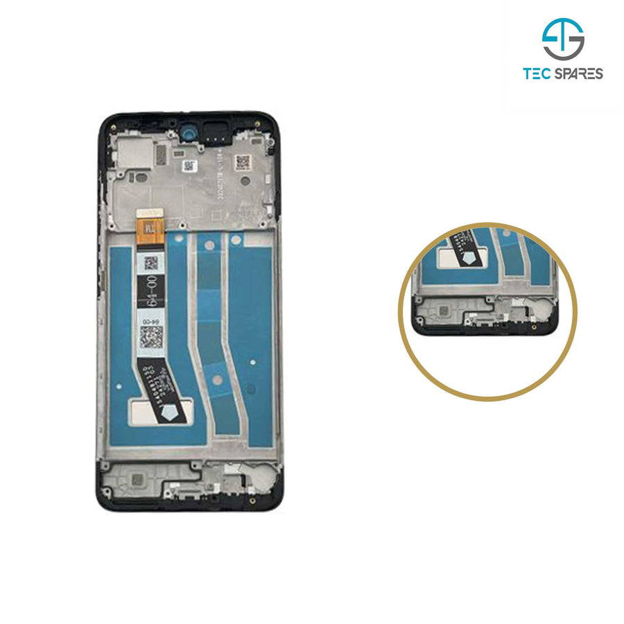 Motorola Moto G55 XT2435 5G Replacement LCD Display Touch Screen Digitizer + Frame