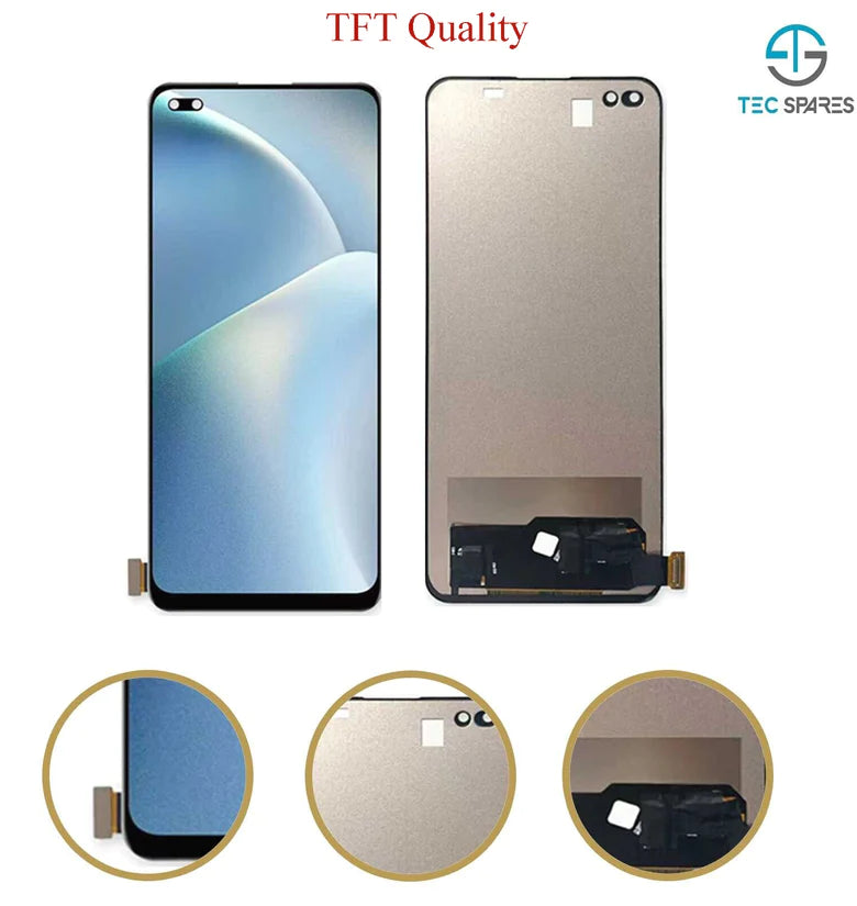 LCD Display For OPPO A93 4G/ RENO 4/Reno 4 lite/F17 Pro/Reno 4F Touch Screen