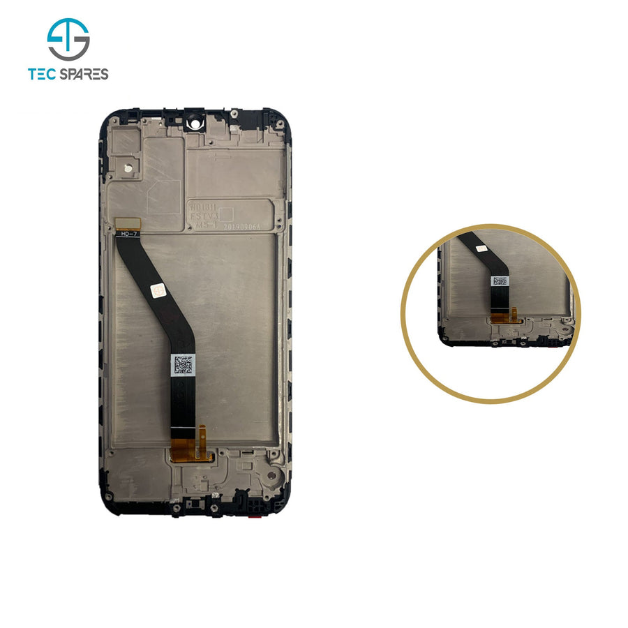 Huawei Y6 2019 MRD-LX1 LCD Replacement Touch Screen Digitizer Display Frame