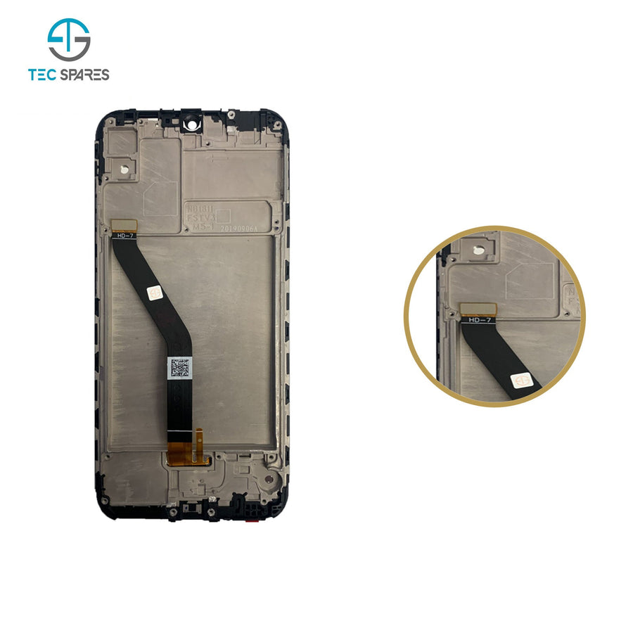 Huawei Y6 2019 MRD-LX1 LCD Replacement Touch Screen Digitizer Display Frame