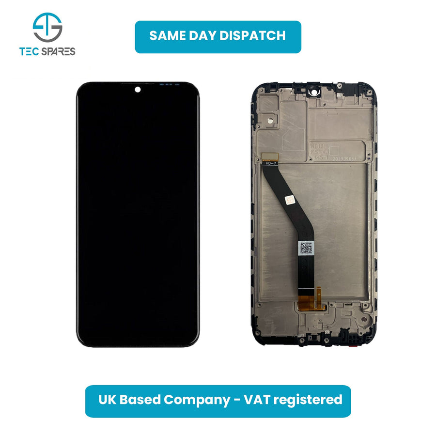 Huawei Y6 2019 MRD-LX1 LCD Replacement Touch Screen Digitizer Display Frame
