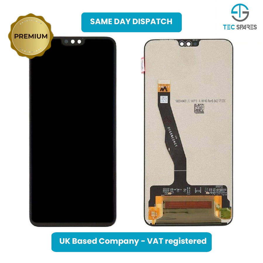 Huawei Honor 8X JSN - L21 Complete LCD Display Screen + Digitizer (Black) -UK