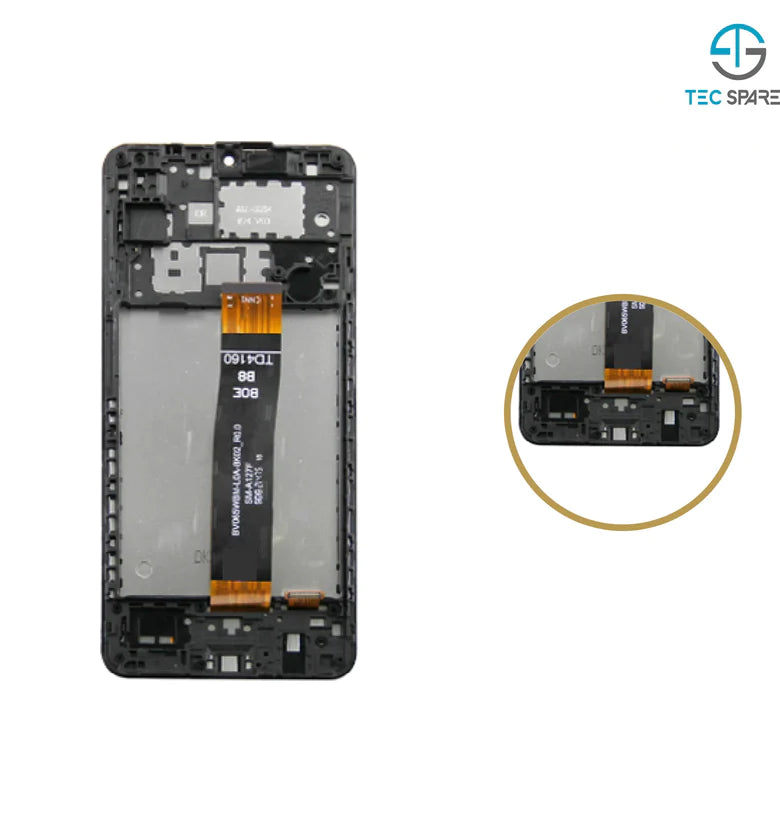 Samsung Galaxy A12 Nacho A127F LCD Display Touch Screen Digitizer Replacement + Frame