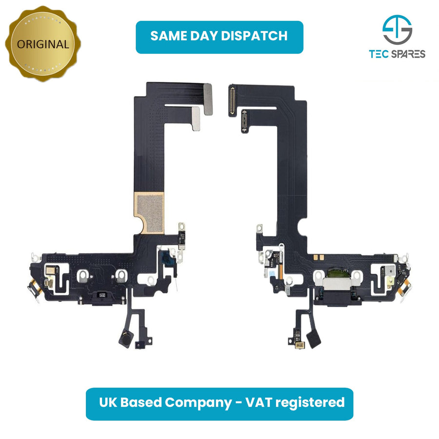 Apple iPhone 12 mini Charging Port Flex Dock Socket Cable Part Replacement Black