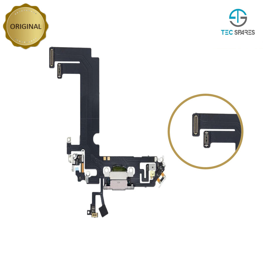 Apple iPhone 12 mini Charging Port Flex Dock Socket Cable Part Replacement - White